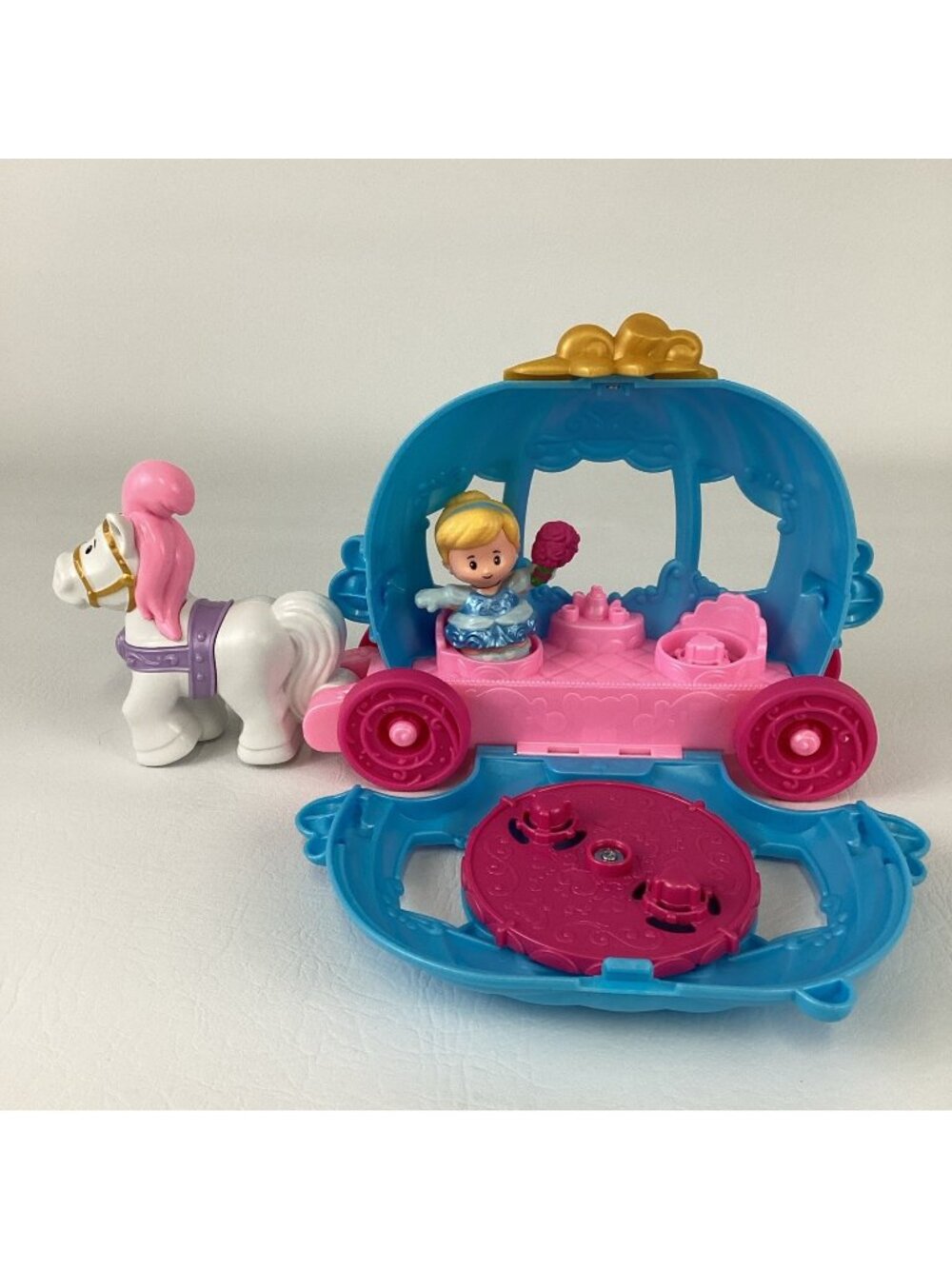 Fisher Price Little People Disney Princess Cinderella Dancing Carriage Lot 2021